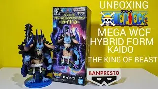 UNBOXING ONE PIECE MEGA WORLD COLLECTIBLE FIGURE (WCF)KAIDO HYBRID FORM#anime #onepiece 