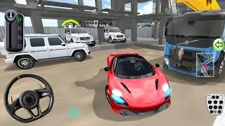 Brand New Red Ferrari 88GT For Parking- 3d Driving Class android game || Car Game #gameplay #cargame