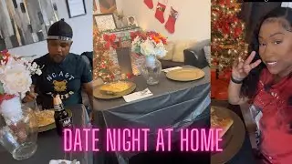ROMANTIC DATE NIGHT AT HOME | CHEAP DATE | BLACK COUPLE