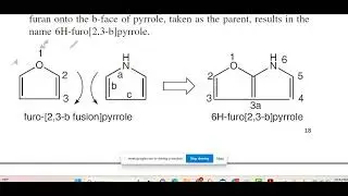 تسمية المركبات الحلقية غير المتجانسة     Lect.1 part 2 Nomenclature of Heterocyclic compounds