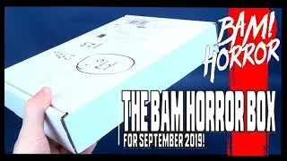 What's inside The Bam! Horror Box for September 2019??