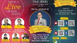 MDDA STRAIGHT TALK SERIES #1