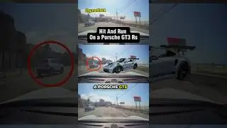 Porsche GT3 RS Hit and Run Incident !