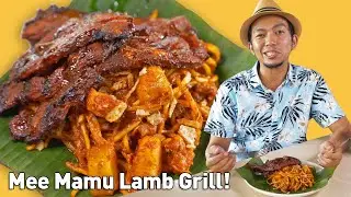 Mee mamu Kambing Bakar - Sos Perap MELEKAT! | Makan-Makan bersama Fendi