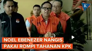 Wamenaker Immanuel Ebenezer Nangis Pakai Rompi Tahanan dan Diborgol