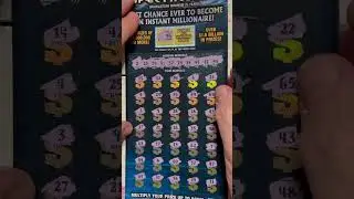 New blue $50 Florida lottery scratch off ticket #lotterytickets #scratchofftickets #scratchers
