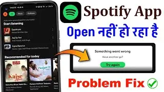 Spotify something went wrong problem solve | How to solve something went wrong problem on Spotify