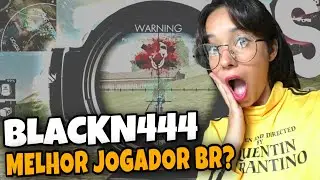 REAGINDO AO BLACKN444 JOGANDO FREE FIRE | MELHOR JOGADOR BR?