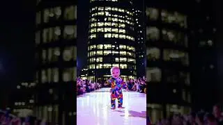 Baby Stealing the Show in the City Night Lights! 🏙️✨ [AI-Generated]