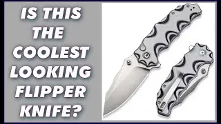 IS THIS THE COOLEST LOOKING FLIPPER KNIFE? CIVIVI Natterjack Pocket Folding Knife Thumb Stud Flipper
