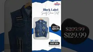 Black Label Society Denim Vest &ndash; A Must-Have for Rock Fans!