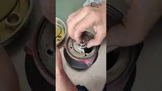 Rebuilding an Oil-Leaking Turbocharger#short #shorts #shortsvideo #auto#mechanic #automotive#viral #