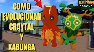 Como EVOLUCIONAR a CRAYTAL y KABUNGA en Loomian Legacy