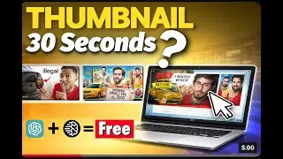 Photoshop Nahi Aata? Phir Bhi Pro Thumbnail Kaise Banaye 🤯 #ai #thumbnail #usefulwebsites