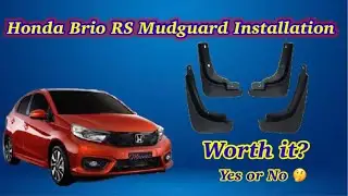 Honda Brio RS Mudguard Installation (Is it Worth It?)