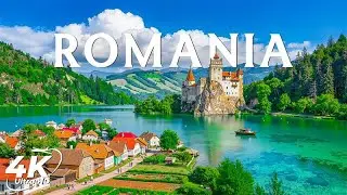 Romania Scenic Nature 4K 🇷🇴 | Carpathian Mountains & Wild Forests