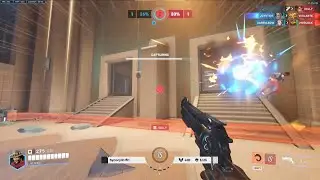 21K DMG! GALE CASSIDY + SOLDIER 76 OVERWATCH 2 SEASON 9 GAMEPLAY