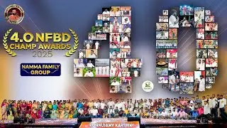 😍 NFBD Awards 4.0🔥Namma Family Group 🧡 Ponnusamy Karthik