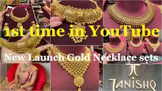 New launch Tanishq gold Necklace set Designs | Latest Antique Choker beautiful Necklace set | Gold