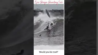 Epic Boogie Boarding Fail #shorts #boogieboarding