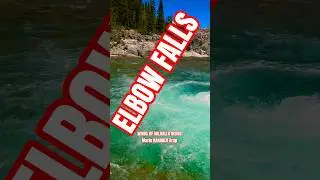 Elbow Falls | Where Nature Meets Darkness & Majesty | 4K | Demons & Wizards #shorts #nature #metal