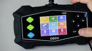 Tester diagnoza auto OBD2 Techstar V529 cu ecran color, citire/sterge erori, Live Data &ndash; Techstar.ro