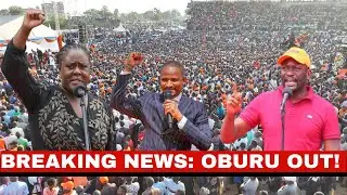 LIVE: WINNIE ODINGA, SIFUNA AND BABU OWINO DE-THROWN OBURU AS PARTY LEADER, KAMUKUNJI GROUNDS