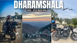 Noida to Dharamshala non - stop bike ride on Hunter 350 | EP 1