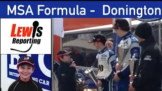 MSA Formula Trophy Presentation - BTCC Donington 2015