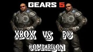 GEARS 5 Comparison PC vs Xbox One X