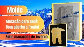 MOLDE Macac&atilde;o com abertura frontal /Gl&aacute;ds Bandas, Costurandopano.com