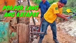 PAANO TANGGALIN ANG BRAKE DRUM NG MOTOR GRADER||PAANO AYUSIN ANG BRAKE