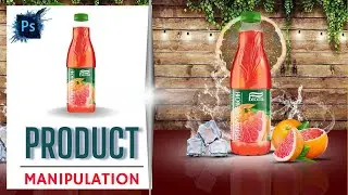 Photoshop Tutorial: Create Stunning Orange Juice Advertising Poster With Pro Product Manipulation