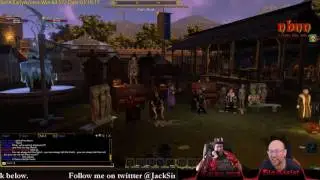 Lunch with Laz and Jack in @ShroudofAvatar by @Portalarium #LBSotA 3/16/17