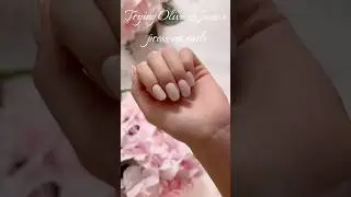 Trying Olive & June&rsquo;s press-on nails! 💖💅🏻#nails #naildesign #nailart #trendingshorts #trend #fyp