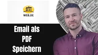 Web.de Email als PDF speichern Tutorial