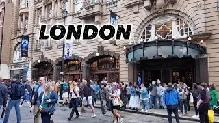 London City Walking Tour| Big Ben To Oxford Street | Central London City Walk tour.