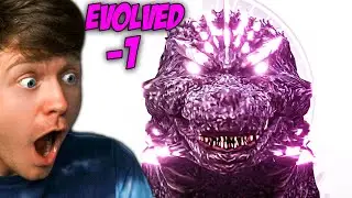 Reacting to EVOLVED GODZILLA MINUS ONE!?