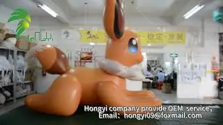 Gaint size inflatable eevee from pokemon