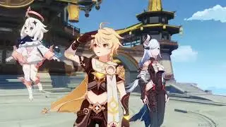 Genshin Impact Jade chamber with Ei