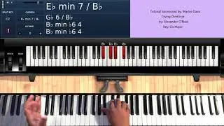 Crying Overtime (by Alexander O'Neal) - Piano Tutorial
