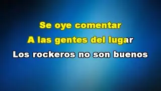 Karaoke | Barón Rojo | Los Rockeros Vamos Al Infierno