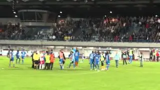 Niort-Dijon Fin de match