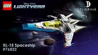 Lego Disney Pixard Lightyear - XL-15 Spaceship 76832 Speed Build