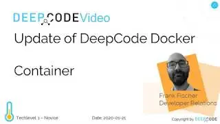 DeepCode and Docker - How to update the DeepCode container