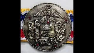 Carkido Ring Magazine Award belt, from Ibrahim Sports home for the championship belts