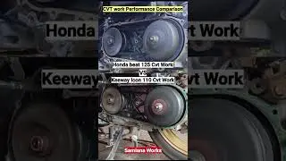 Honda Beat 110 CVT work vs Keeway Icon 110 CVT work Performance Comparison #trendingshorts