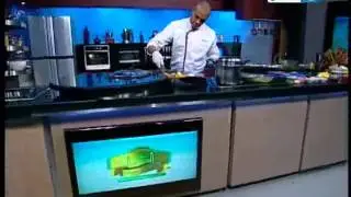مشويات سي فود - مكرونة بالسي فود - سلطة السلمون بالبصل والكابري - الشيف علاء الشربينى - لقمة هنية