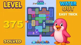 Water Out Puzzle Level 375 &ndash; Easy Solutions