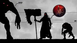 Resident Evil Giant Monster Size Comparison | Nemesis, Lady D, Tyrants & More